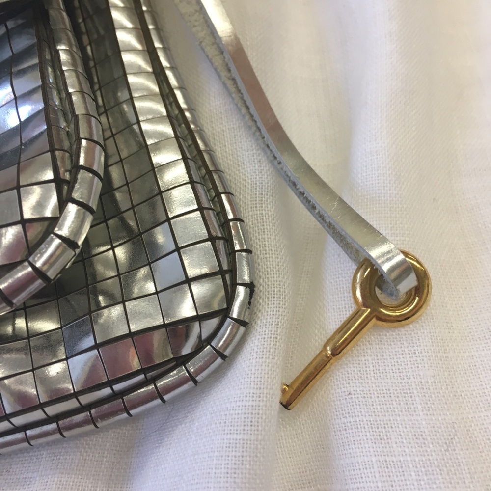 Luciano padovan silver clutch - Picture 3 of 11